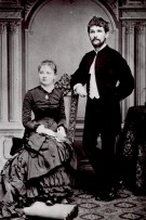Leoš Janácek mit seiner Frau Zdenka (1881)