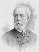 Édouard-Victoire-Antoine Lalo in 1891 (engraving by Richard Paraire)