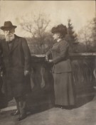 Hermann Ritter Ende der 1920er Jahre und seine Frau Justine Haecker-Ritter