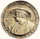 Ludwig Senfl (c. 1490–1543); Medaille von Friedrich Hagenauer (1526)