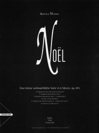 ADV 6002 • HUMMEL - Noel - Performance score, 3 copies includ