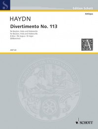 ANT 60 • HAYDN - Divertimento No. 113 Hob.XI:113 - Set of p