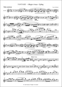 ATV016 • SCHUBERT - Klavier-Duett «Fantasie» - Score and 3 