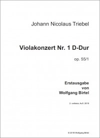 BIR001 • TRIEBEL - Konzert Nr.1 - Partitur