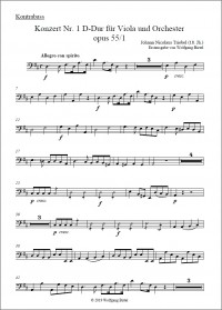 BIR012 • TRIEBEL - Concerto No.1 - Orchestral part Double B
