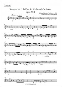 BIR017 • TRIEBEL - Concerto No.1 - Orchestral part Violin 2