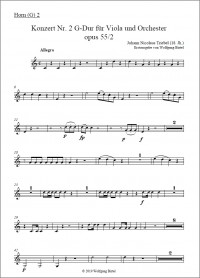 BIR020 • TRIEBEL - Concerto No.2 - Orchestral part Horn 2