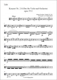 BIR024 • TRIEBEL - Konzert Nr.2 - Orchesterstimme Viola