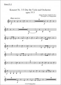 BIR029 • TRIEBEL - Concerto No. 3 - Orchestral part Horn 2