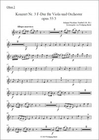 BIR032 • TRIEBEL - Concerto No. 3 - Orchestral part Oboe 2