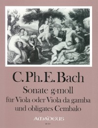 BP 0355 • BACH C.Ph.E.  Sonate in g-moll (Wq 88)
