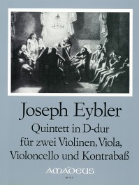 BP 0419 • EYBLER Quintett in D-dur - Erstausgabe - Stimmen