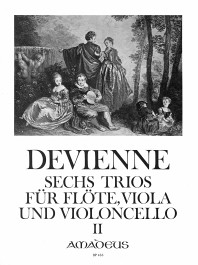 BP 0436 • DEVIENNE 6 Trios für Flöte, Viola und Cello, Bd.II