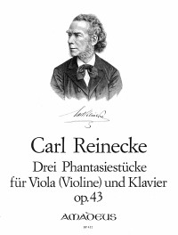 BP 0452 • REINECKE 3 Fantasiestücke op.43 für Viola + Klav.