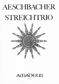 BP 0521TP • AESCHBACHER Sting trio op. 21 - Miniatur score