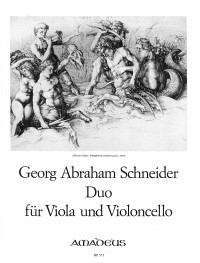 BP 0571 • SCHNEIDER Duo D-dur op. 15 für Viola und Cello