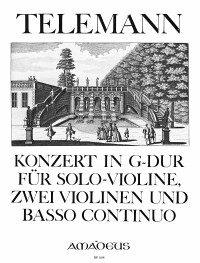 BP 0604 • TELEMANN Konzert G-dur · TWV 51:G7 - Part.u.St.