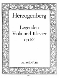 BP 0611 • HERZOGENBERG Legenden op. 62 for viola and piano