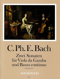 BP 0667 • BACH C.PH.E Zwei Sonaten (Wq 136, 137)