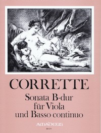 BP 0679 • CORRETTE Sonata in B flat major for viola and bc.