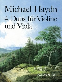 BP 0718 • HAYDN M. 4 Duos für Violine und Viola