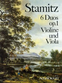 BP 0727 • STAMITZ 6 Duos op. 1 for violine and viola - parts