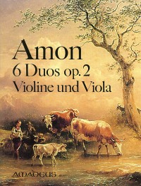 BP 0817 • AMON Six Duos op.2 for violin and Viola - Parts