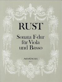 BP 0873 • RUST Sonata per Viola col Basso in F-dur