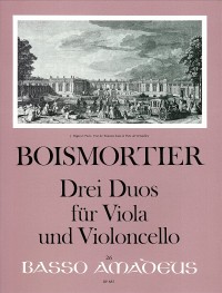 BP 0885 • BOISMORTIER 3 sonatas for viola and violoncello