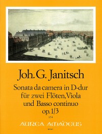 BP 0903 • JANITSCH Sonata da camera op. 1/3 in D major