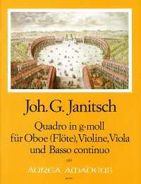 BP 0909 • JANITSCH Quadro in g-moll - Part.u.St.