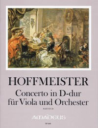 BP 1050 • HOFFMEISTER Viola Concerto D-dur - Partitur