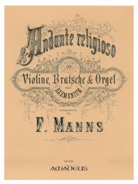 BP 1088 • MANNS Andante religioso op. 14 - Score & Parts