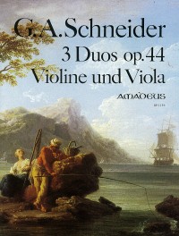 BP 1156 • SCHNEIDER 3 Duos op. 44 für Violine und Viola