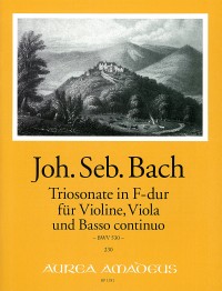 BP 1381 • BACH J.S. Sonata a tre in F major (BWV 530)