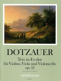 BP 1502 • DOTZAUER Trio op.52 in E flat major - Score & Part