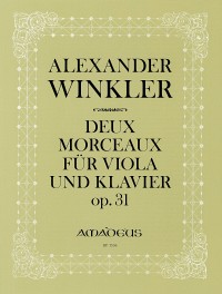BP 1536 • WINKLER 2 Morceaux op. 31 for viola and piano