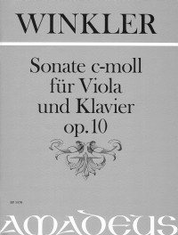 BP 1570 • WINKLER Sonate op.10 in c-moll für Viola u.Klavier