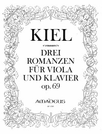 BP 1589 • KIEL 3 Romanzen op. 69 für Viola und Klavier