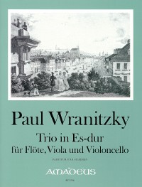 BP 1596 • WRANITZKY P. Trio in E flat major - Score & Parts
