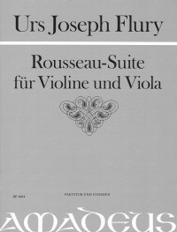 BP 1604 • FLURY U.J. Rousseau-Suite (1999) for violin+viola