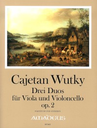 BP 1622 • WUTKY C. 3 Duos op.2 für Viola und Violoncello