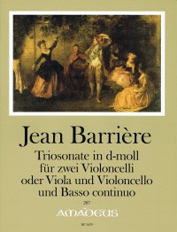 BP 1639 • BARRIÈRE Triosonate op.2/2, d-moll - Part.u.St.