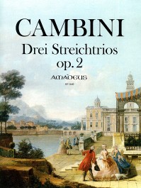 BP 1640 • CAMBINI 3 Streichtrios op. 2 - Part.u.St.
