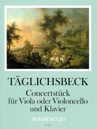 BP 1669 • TÄGLICHSBECK Concert pieces in c minor op. 49