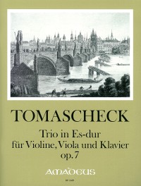 BP 1689 • TOMASCHEK Trio E flat major op.7 - Score & Parts