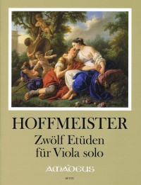 BP 1722 • HOFFMEISTER F.A. 12 Etüden für Viola solo