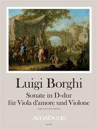 BP 1799 • BORGHI - Sonata No. 1, D-major