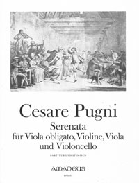 BP 1853 • PUGNI Serenata - Score & Parts