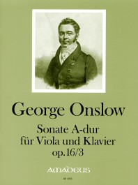 BP 1935 • ONSLOW Sonate op. 16/3 in A-dur - Part.u.St.